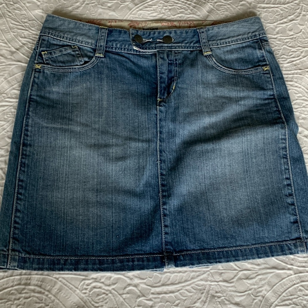 Denim Mini Skirt